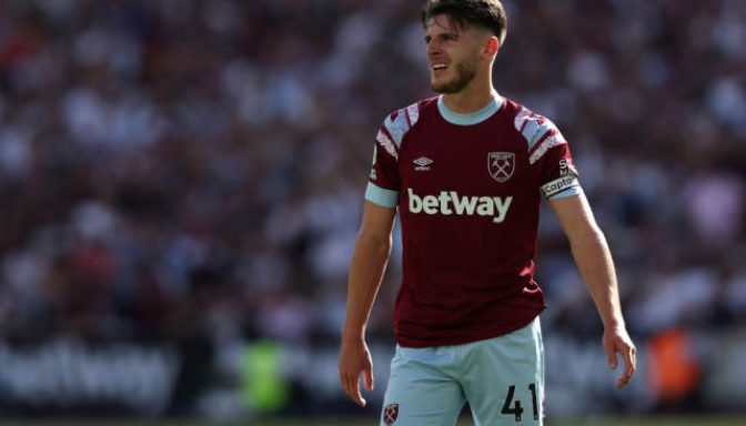 Declan Rice Dreamed Of Winning The Premier League And Champions League With Arsenal